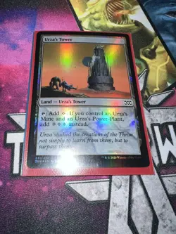 Mtg Singles - Urza's Tower - Double Masters - Foil Common - LP - Image 1