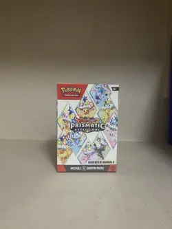 Pokemon Scarlet Violet Prismatic Evolutions Booster Bundle (6 PACKS) - SEAL - Image 1
