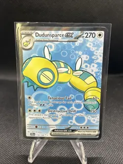 pokemon dudunsparce ex tenacious tail journey together holo 178/159 - Image 1