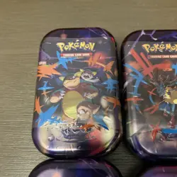 Pokemon MEGA HEROES Mini Tins Factory Sealed/ New Lot (18) Full Set - Image 3