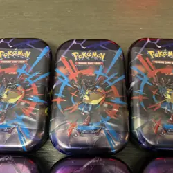 Pokemon MEGA HEROES Mini Tins Factory Sealed/ New Lot (18) Full Set - Image 5