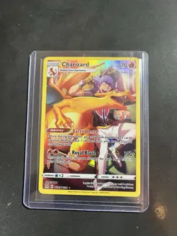 Pokemon TCG Charizard Trainer Gallery TG03/TG30 Ultra Rare Full Art Lost Origin - Image 1
