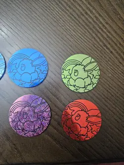 Pokemon Prismatic Evolutions Eevee Coins - Image 2