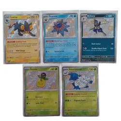 Pokemon TCG Paldean Fates Baby Shiny Lot of 5 All NM/MINT - Image 1