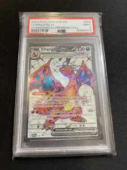 2023 Pokemon SVP EN Charizard ex Premium Collection PSA 9 #056 - Image 1