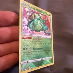 Radiant Venusaur 004/078 Pokemon GO Holo Ships Asap With Tracking - Image 4