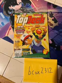 Top Deck Magazine Pokemon Fossil Pack - Image 1