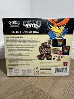 Pokemon TCG: Sun & Moon HIDDEN FATES Elite Trainer Box ETB NEW/Factory Sealed - Image 4