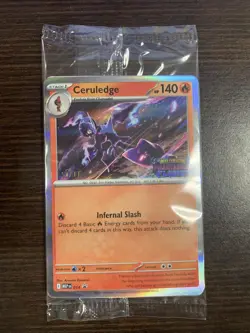 Phantasmal Flames Prerelease STAFF Promo Pack SEALED Pokemon TCG - Image 1