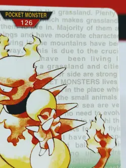 Magmar No. 126 Carddass Pokemon Monsters Collection Bandai Japanese - Image 3