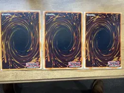 Yu-Gi-Oh! WC4 Fairy King Truesdale, Kinetic Soldier, Slate Warrior Promos LP - Image 3