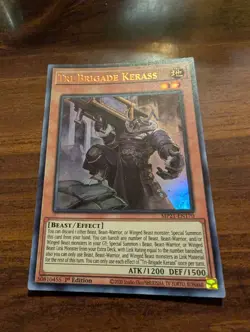 Yugioh Tri-Brigade Kerass MP21-EN170 Ultra Rare 1st Edition NM - Image 1