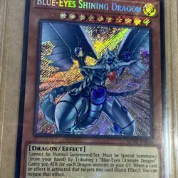 Blue-Eyes Shining Dragon LCKC-EN008 Yu-Gi-Oh Legendary Collection Kaiba-1st... - Image 2