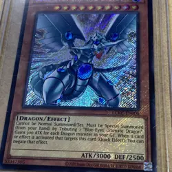 Blue-Eyes Shining Dragon LCKC-EN008 Yu-Gi-Oh Legendary Collection Kaiba-1st... - Image 3