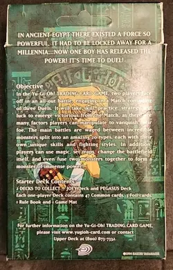 Starter Deck Joey Unlimited Factory Sealed YuGiOh Vintage Collectible Unpunched - Image 3