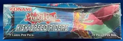 YuGiOh! 1st Edition High-Speed Riders Booster Box FACTORY SEALED - Image 3