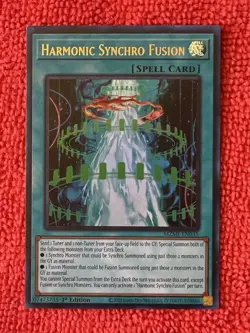 YuGiOh! - Harmonic Synchro Fusion - Maze of Millennia (MZMI) - Ultra Rare - Image 1