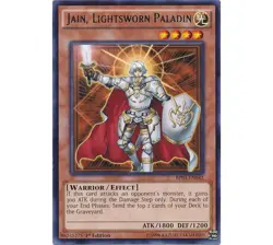 Yugioh - Jain, Lightsworn Paladin (Rare) (1st Edition) - BP03-EN042 P - Image 1