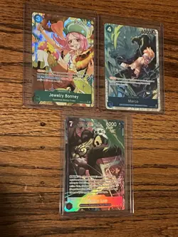 One Piece Trading Card Game Pack - Jewelry Bonney, Marco, Trafalgar Law - Image 1