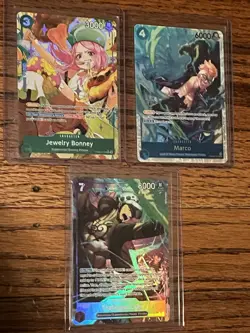 One Piece Trading Card Game Pack - Jewelry Bonney, Marco, Trafalgar Law - Image 2