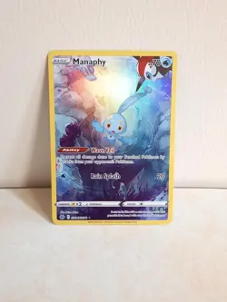 Manaphy GG06/GG70 Crown Zenith Galarian Gallery (Ultra Rare Holo) Pokemon Card. - Image 1