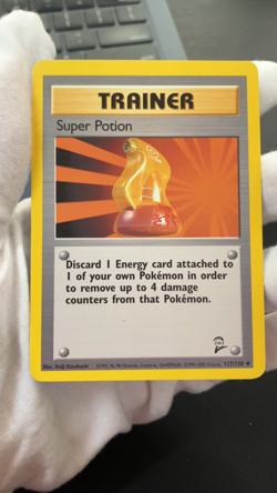 Super Potion 117/130 Base Set 2 Trainer Pokemon Card WOTC - Image 2
