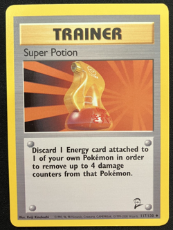 Super Potion 117/130 Base Set 2 Trainer Pokemon Card WOTC - Image 4