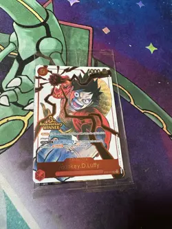 one piece 3rd anniversary winner cards 2025 english promo cards st01-012 - Image 2