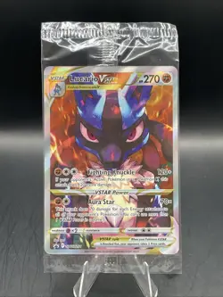 Lucario VSTAR SWSH291 SWSH: Sword & Shield Promo Cards Holo (Sealed) - Image 1