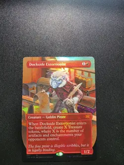 Dockside Extortionist (Borderless) Double Masters 2022 Foil - Image 1