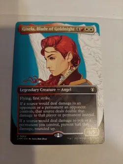 Gisela, Blade of Goldnight (Borderless) Commander Masters Regular - Image 1