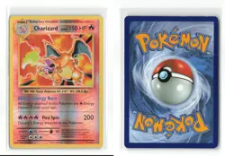 CHARIZARD 11/108 XY EVOLUTIONS REVERSE HOLO POKEMON TCG DAMAGED READ - Image 3
