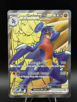 Pokemon TCG Cynthia’s Garchomp 204 Black Star Promo Destined Rivals - NM - Image 1