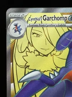Pokemon TCG Cynthia’s Garchomp 204 Black Star Promo Destined Rivals - NM - Image 3
