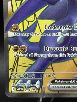Pokemon TCG Cynthia’s Garchomp 204 Black Star Promo Destined Rivals - NM - Image 5