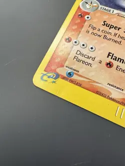 Flareon Holo 5/100 - EX Sandstorm 2003 - Pokemon - Minor Crease / MP Condition - Image 3