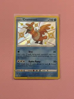 Cramorant SV030/SV122 Shining Fates: Shiny Vault Holo Rare, NM, Master Set - Image 1