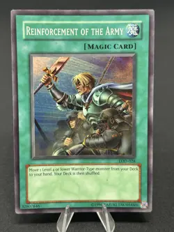 Reinforcement of the Army - LOD-028 - Super Rare - Unlimited - HP - Image 1