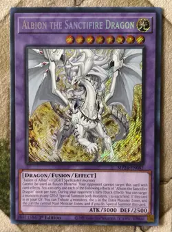 YuGiOh ALBION THE SANCTIFIRE DRAGON ❗Misprint❗ MP24-EN082 - Image 2