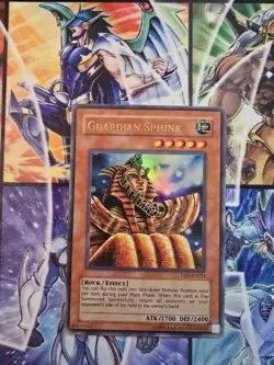Yugioh! Guardian Sphinx DB2-EN224 - Ultra Rare MP - Image 1