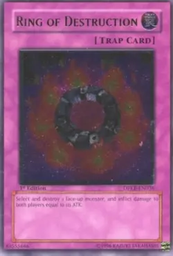 Yugioh! LP Ring of Destruction - DPKB-EN036 - Ultimate Rare - Unlimited Edition - Image 1