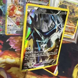 Dialga XY77 - 2015 Black Star Promo Full Art Pokemon Card - Image 3