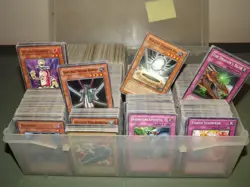 Huge Lot 1600 Vintage 1996 Kazuki Takahashi Konami Yu-Gi-Oh! Trading Cards - Image 1