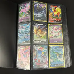 Huge Mixed Modern Vintage Pokemon Collection Lot Binder Included 540 Cards Holos - Image 1