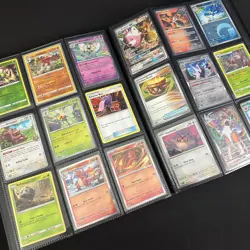 Huge Mixed Modern Vintage Pokemon Collection Lot Binder Included 540 Cards Holos - Image 2