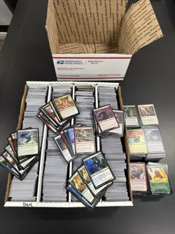 4000+ MTG Card Magic The Gathering Bulk Lot Commons/Uncommons - Image 1