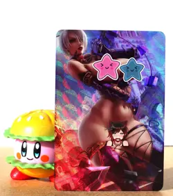 ACG VERY Sexy Card - Isabella Valentine - Soulcalibur Full Art Foil waifu boobs - Image 1