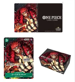 One Piece Card Game Championship 2022 Set Kid - Playmat Storage Box Promo card - Image 1