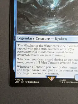 MTG Card - 1x The Watcher in the Water, NM Pack Fresh LOTR Tales of Middle Earth - Image 5