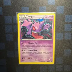 Pokemon Gengar TCG XY Breakthrough Holo Rare Card 60/162 - Image 2